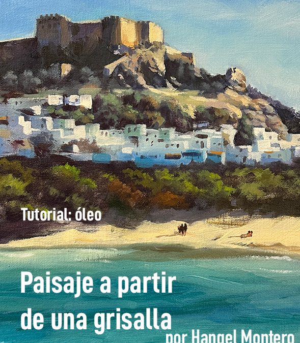 Paisaje a partir de una grisalla: Explora la magia de la grisalla