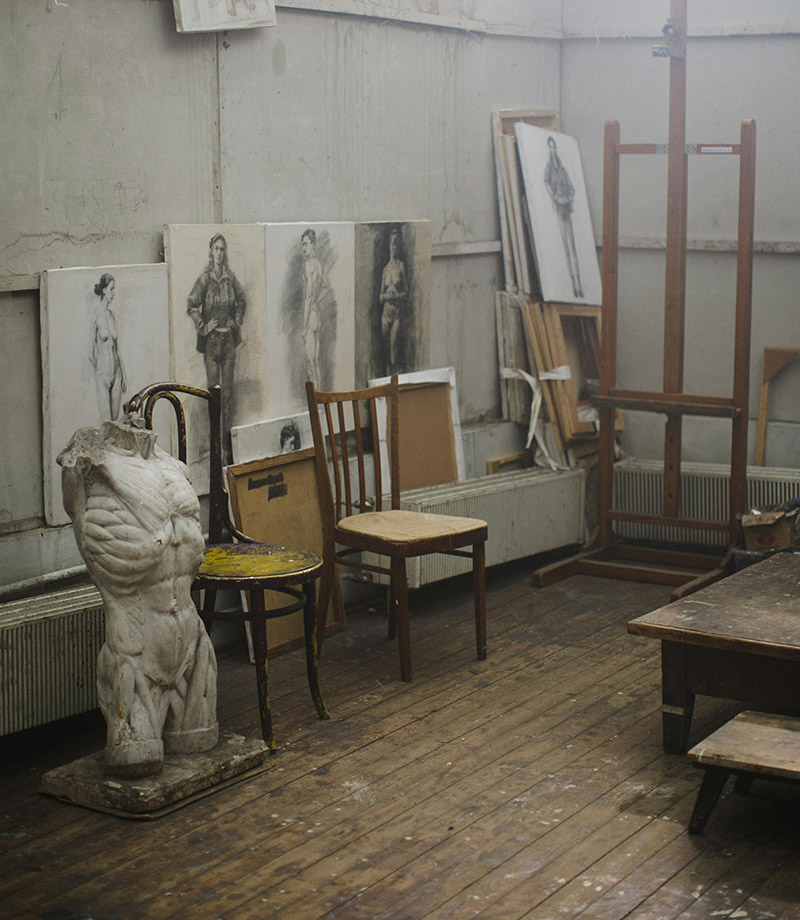 en mi estudio